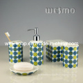 Decal Porcelain Bath Coordinates (WBC0626B)